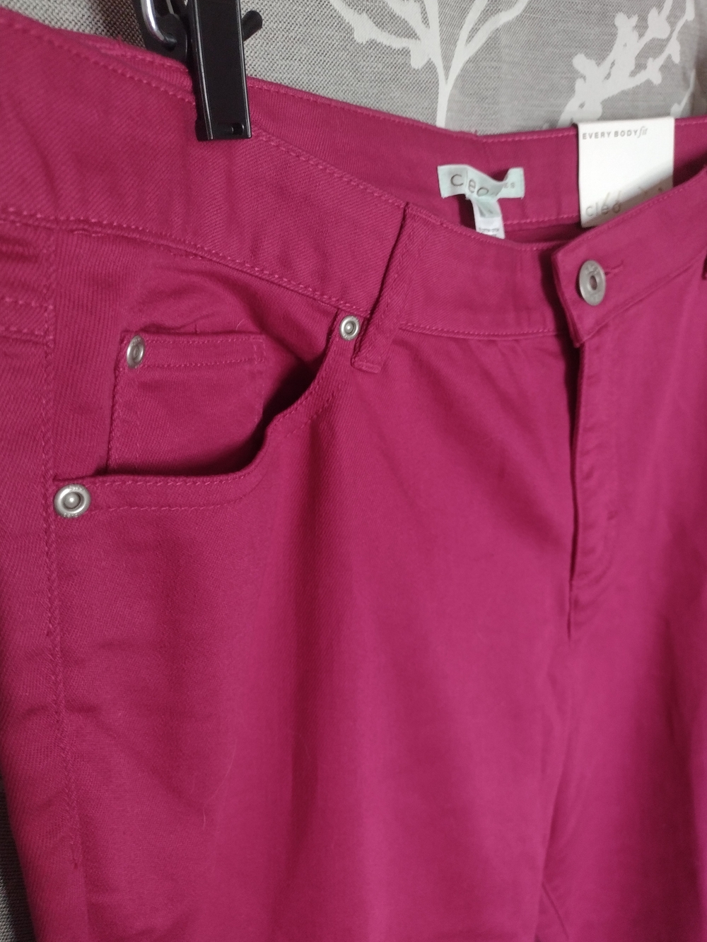 cleo Women’s Raspberry Straight Leg Pants - Picture 2 of 9